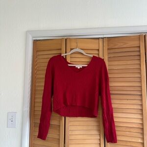 PacSun cropped sweater